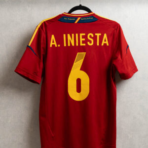 Jersey Retro - ADIDAS España 2012-2013 Andres Iniesta