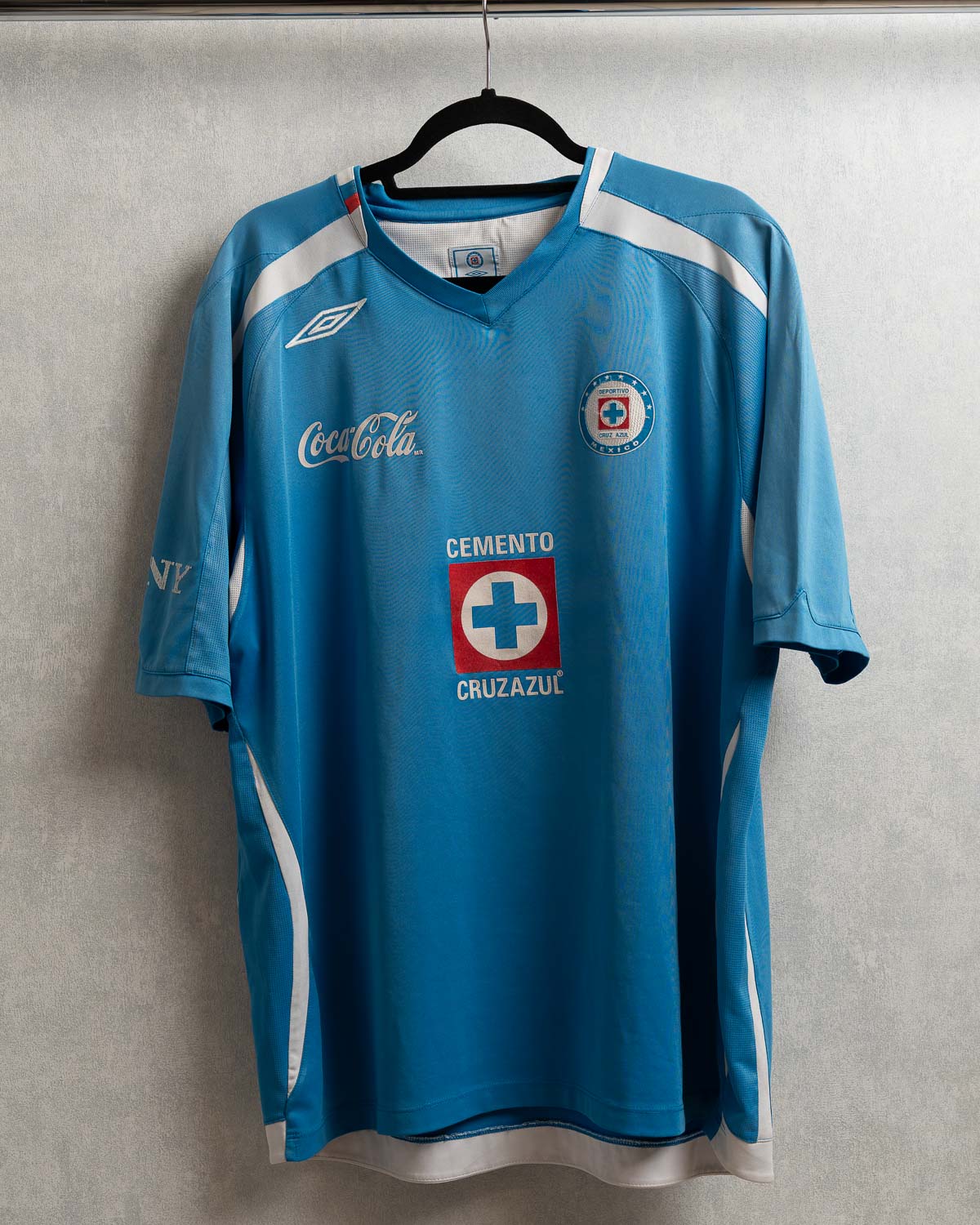 Jersey Retro - UMBRO Cruz Azul 2008 César Villaluz - Image 2