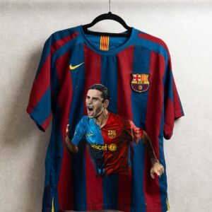 Jerseys Personalizados – NIKE Barcelona 2005/2006 Rafael Márquez