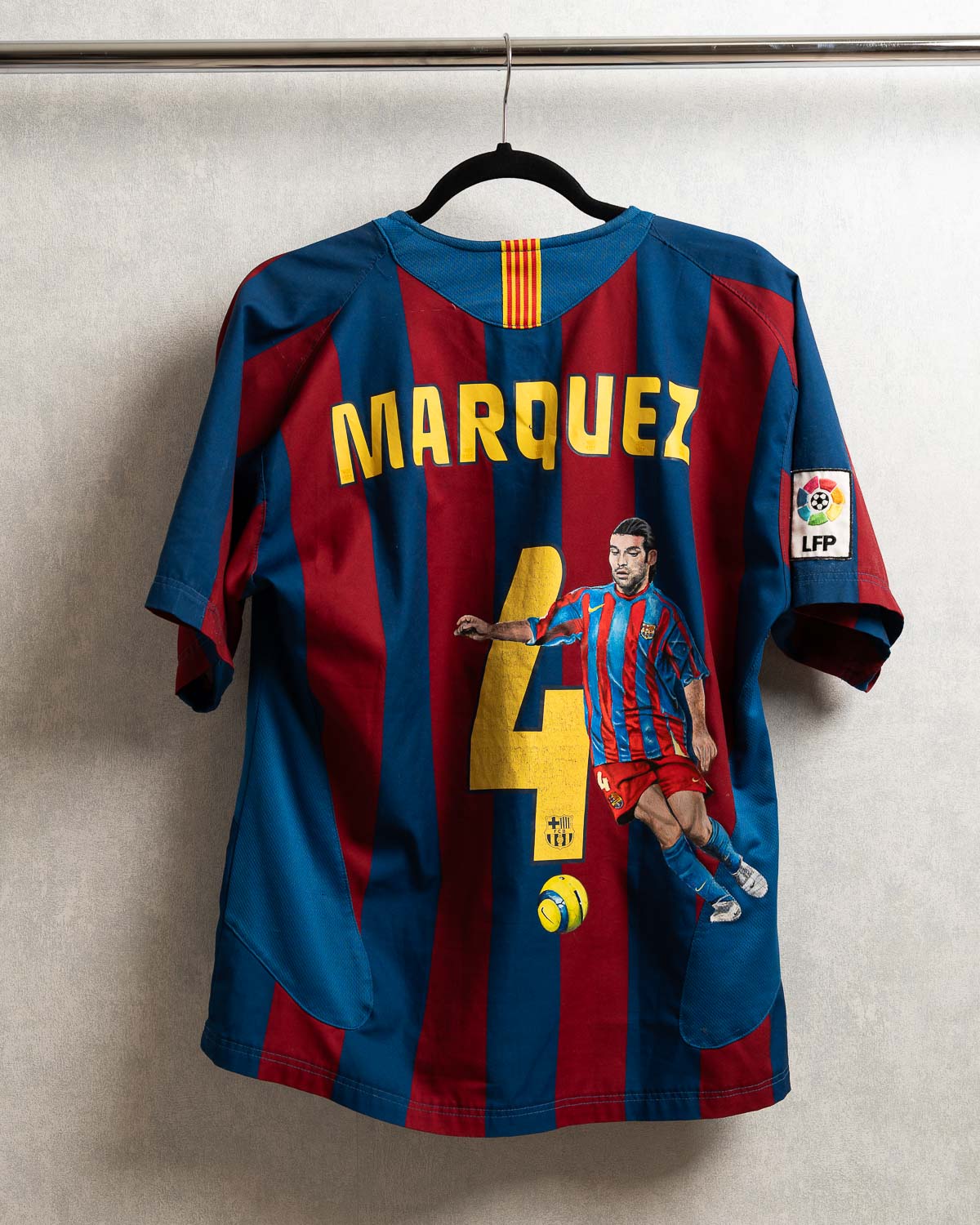 Jerseys Personalizados – NIKE Barcelona 2005/2006 Rafael Márquez - Image 2