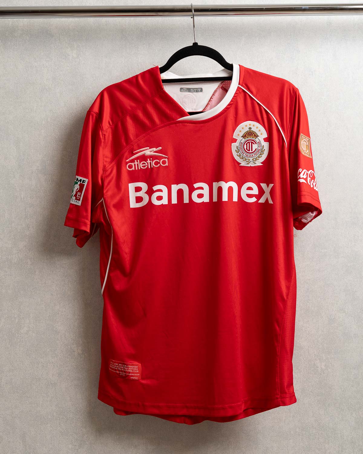 Jersey Retro - ATLETICA Toluca Sinha